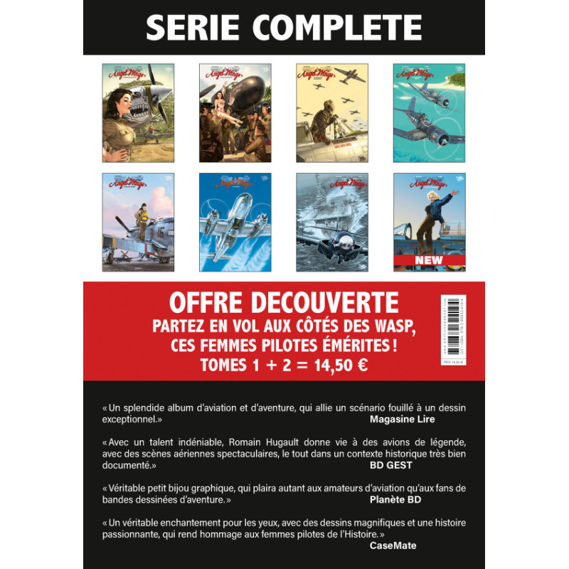 ANGEL WINGS - PACK DECOUVERTE T1+T2 OFFERT