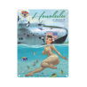 RH_PLA_09 - PLAQUE METALLIQUE - HONOLULU CLIPER