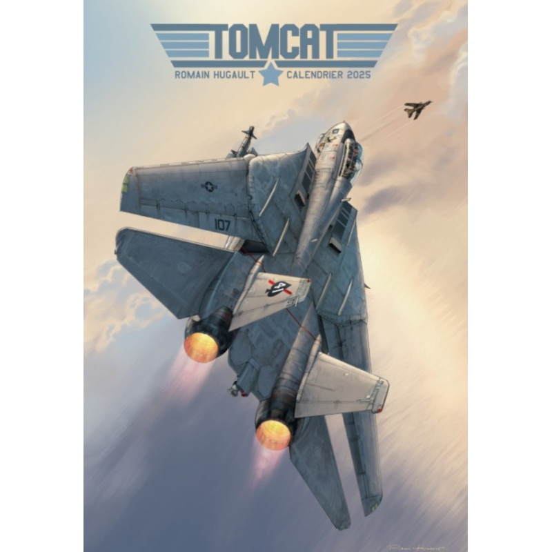 RH-CALTOM25 - CALENDRIER - ROMAIN HUGAULT TOMCAT 2025