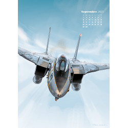 RH-CALTOM25 - CALENDRIER - ROMAIN HUGAULT TOMCAT 2025