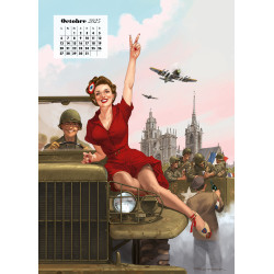 RH-CALPU25 - CALENDRIER - ROMAIN HUGAULT PIN-UP 2025