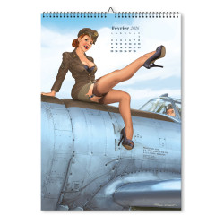 CALENDRIER - ROMAIN HUGAULT PIN-UP 2026