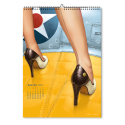 CALENDRIER - ROMAIN HUGAULT PIN-UP 2026