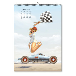 CALENDRIER - ROMAIN HUGAULT PIN-UP 2026