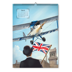 CALENDRIER - ROMAIN HUGAULT SHUTTELWORTH - PERPETUEL