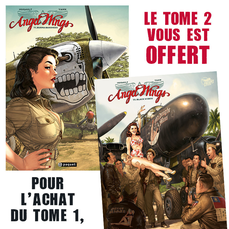 ANGEL WINGS - PACK DECOUVERTE T1+T2 OFFERT