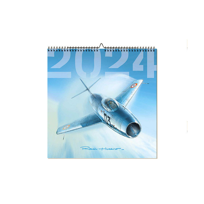 CALENDRIER - ROMAIN HUGAULT AIRPLANES 2024