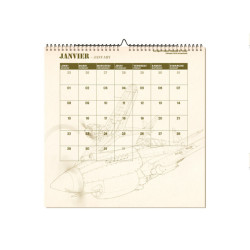 CALENDRIER - ROMAIN HUGAULT AIRPLANES 2024