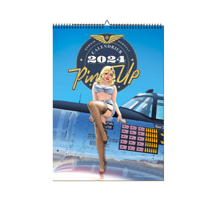 CALENDRIER - ROMAIN HUGAULT PIN-UP 2024