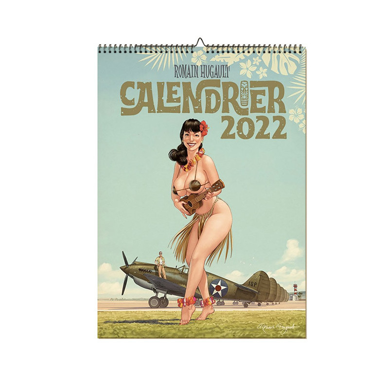 CALENDRIER - ROMAIN HUGAULT PIN-UP 2022