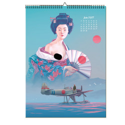 CALENDRIER - ROMAIN HUGAULT JAPON 2027 - tirage limité