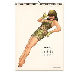 CALENDRIER - ROMAIN HUGAULT PIN-UP 2027