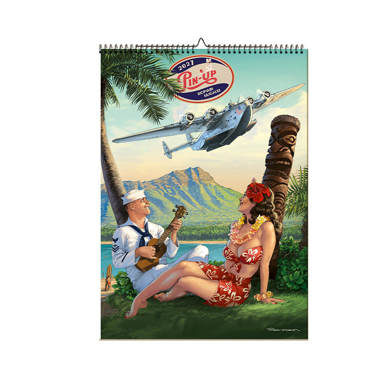 CALENDRIER - ROMAIN HUGAULT PIN-UP 2027