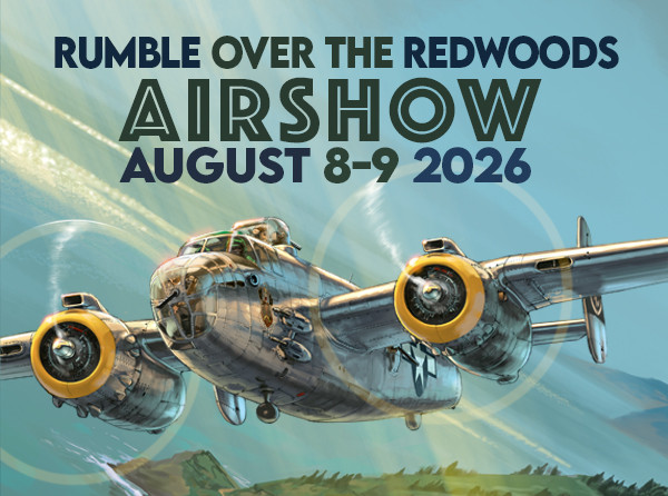 Romain Hugault signe l'affiche de Rumble Over the Redwoods 2026